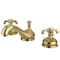 Kingston Brass KS1162TX 8" Widespread Bathroom Faucet, Polished Brass KS1162TX - alternate 1